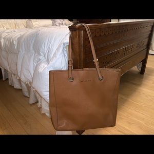 Large brown Michael Kors tote bag - purse